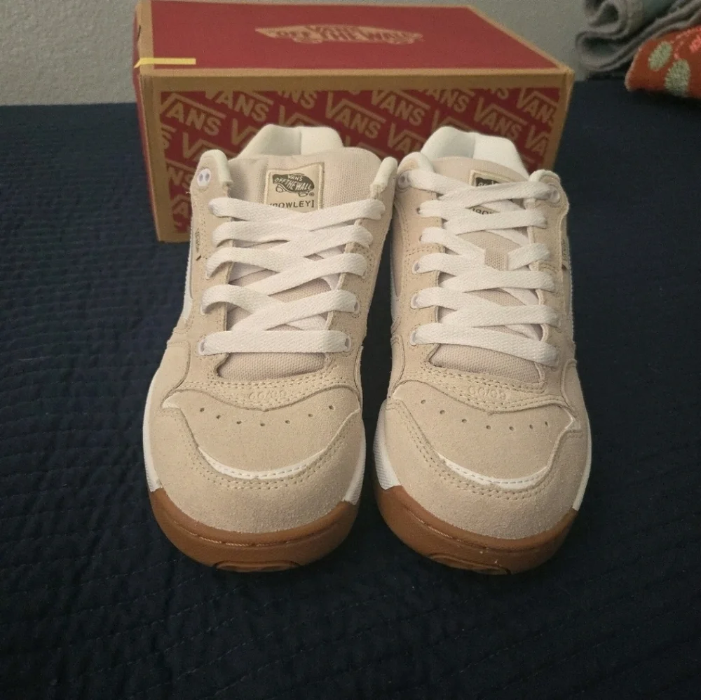 Vans Rowley XLT Men 13 Y2K Utility Rainy Day Cream Gum Bottom 112025 - Picture 5 of 11